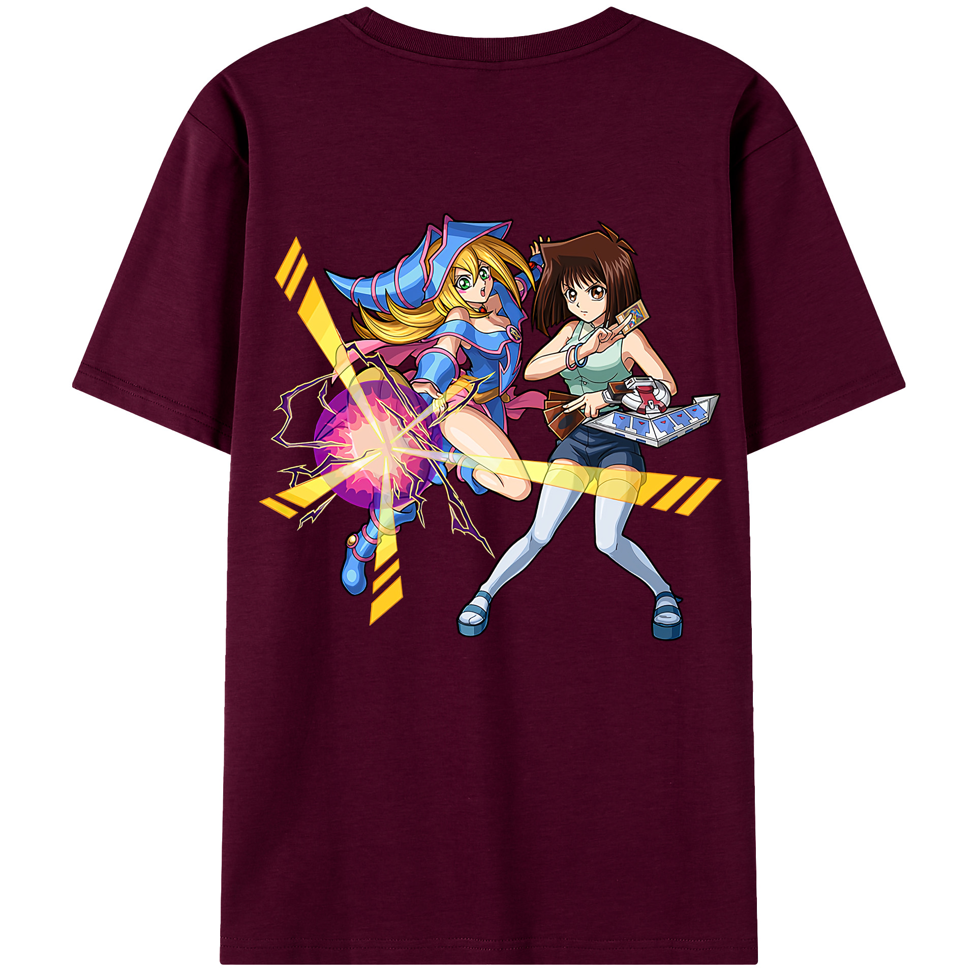 （画像用） 遊☆戯☆王 Yu-Gi-Oh! レディース半袖Tシャツ(バックプリント)